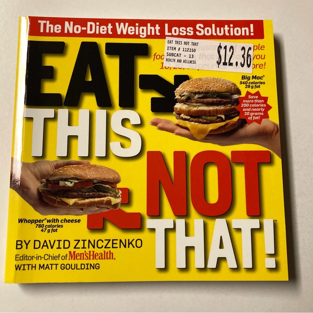 Eat This, Not That! Thousands of Simple Food Swaps that Can Save You Pounds